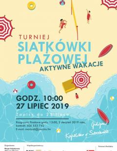 Wakacyjny Turniej Siatkówki Plażowej