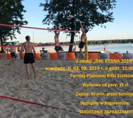 Turniej siatkówki plażowej z okazji...