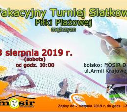Turniej Siatkowy Piłki Plażowej...