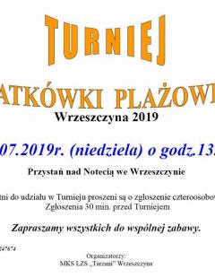 XV Turniej Siatkówki Plażowej