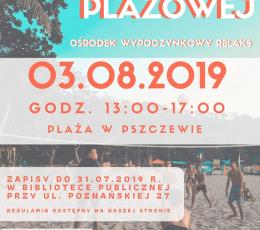 Turniej Siatkówki Plażowej w...