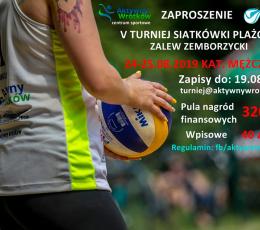 V Turniej Siatkówki Plażowej