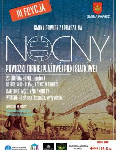 III Powidzki Nocny Turniej Piłki Siatkowej Plażowej