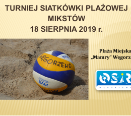 Turniej Siatkówki Plażowej Mikstów