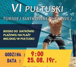 VI Pułtuski turniej siatkówki...