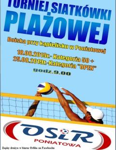Turniej Siatkówki Plażowej Open