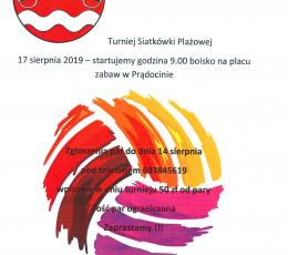 Turniej Siatkówki Plażowej - Łączy...