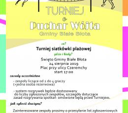 Turniej Siatkówki Plażowej o Puchar...
