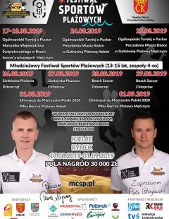 Młodzieżowy Festiwal Sportów Plażowych w kategorii Siatkówka Plażowa Chłopców