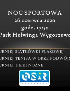 Noc Sportowa - Turniej Siatkówki Plażowej