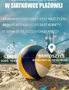 Grand Prix Bartoszyc w Siatkówce Plażowej Kobiet - II Turniej