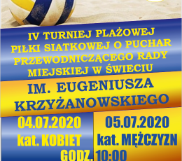 IV Turniej Siatkówki Plażowej...