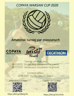 Copaya Warsaw Cup - I Turniej Eliminacyjny