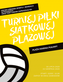 Turniej Siatkówki Plażowej