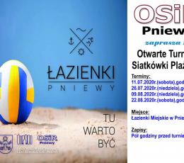 II Otwarty Turniej Siatkówki Plażowej...