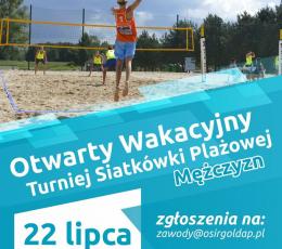 Turniej Siatkówki Plażowej Mężczyzn