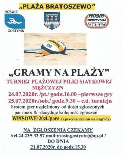 Plaża Bratoszewo 2020 - Finały