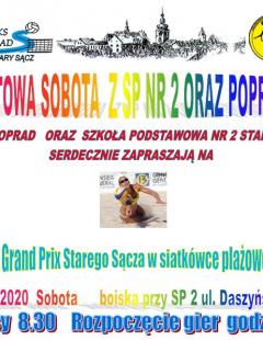 Otwarte Grand Prix Starego Sącza w Siatkówce Plażowej Kobiet