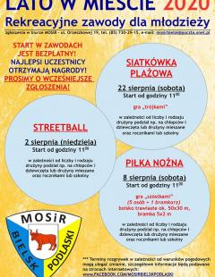 Lato w Mieście - Turniej Siatkówki Plażowej