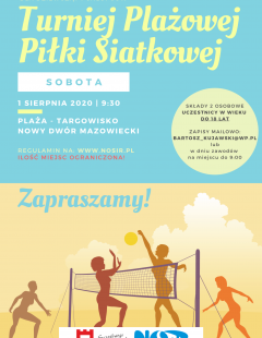 Turniej Plażowej Piłki Siatkowej