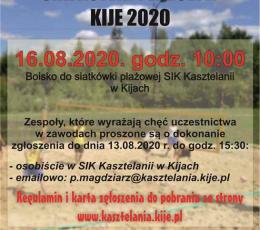 Wakacyjny Turniej Siatkówki Plażowej
