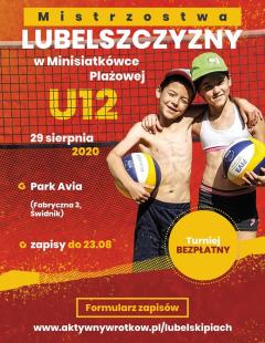 Mistrzostwa Lubelszczyzny w Minisiatkówce Plażowej U12