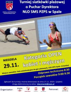 Turniej Siatkówki Plażowej o Puchar Dyrektora NLO SMS PZPS