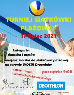 I Turniej Siatkówki Plażowej