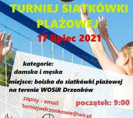 I Turniej Siatkówki Plażowej