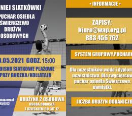 Rodzinny Turniej Siatkówki Plażowej o...