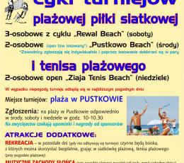 Ziaja Tenis Beach - I Turniej