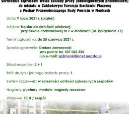 Zakładowy Turniej Siatkówki Plażowej...