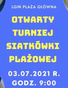 Otwarty Turniej Siatkówki Plażowej