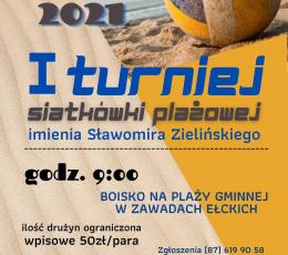 I Turniej Siatkówki Plażowej im....