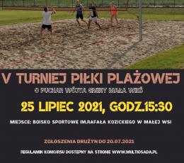V Turniej Plażowej Piłki Siatkowej