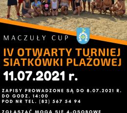 IV Otwarty Turniej Siatkówki Plażowej