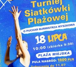 Turniej Siatkówki Plażowej Trójek o...