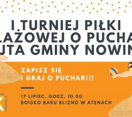 I Turniej Piłki Plażowej o Puchar...