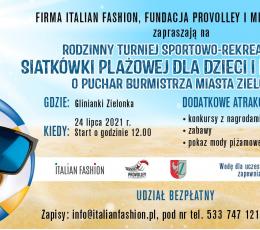 Rodzinny Turniej Siatkówki Plażowej o...