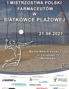 I Mistrzostwa Polski Farmaceutów w Siatkówce Plażowej