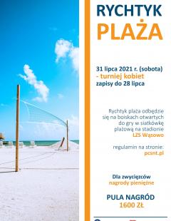 Rychtyk Plaża - Turniej Kobiet