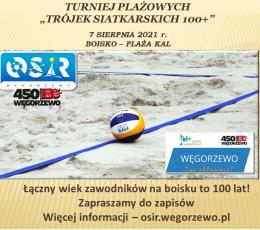 Turniej Plażowych Trójek 100+