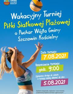Wakacyjny Turniej Siatkówki Plażowej o Puchar Wójta