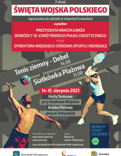Turniej Siatkówki Plażowej z okazji Święta Wojska Polskiego
