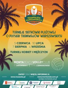 I Turniej Siatkówki Plażowej o Puchar Tramwajów Warszawskich 2022