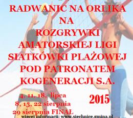 Liga Siatkówki Plażowej 2015