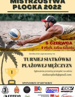 Mistrzostwa Płocka w Siatkówce Plażowej mężczyzn 2022