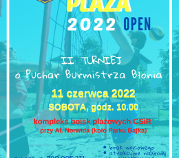II Turniej BŁONIE Plaża 2022