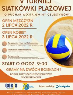V Turniej Siatkówki Plażowej o Puchar Wójta - OPEN Kobiet