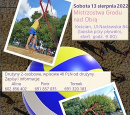 Turniej Siatkówki Plażowej im. Jurka...